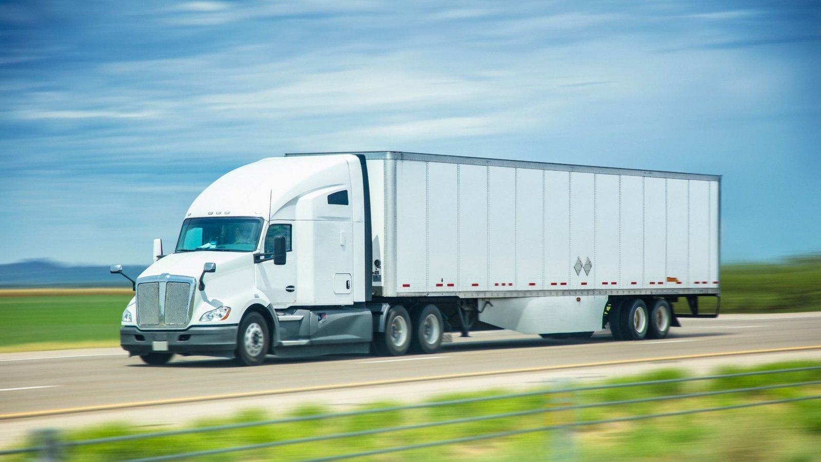 BLUE MARBLE LOGISTICS TRUCK BANNER